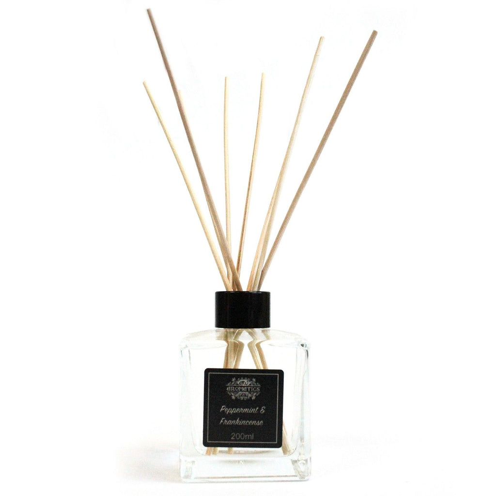 Diffuseur à bâtonnets aux huiles essentielles - Menthe et encens