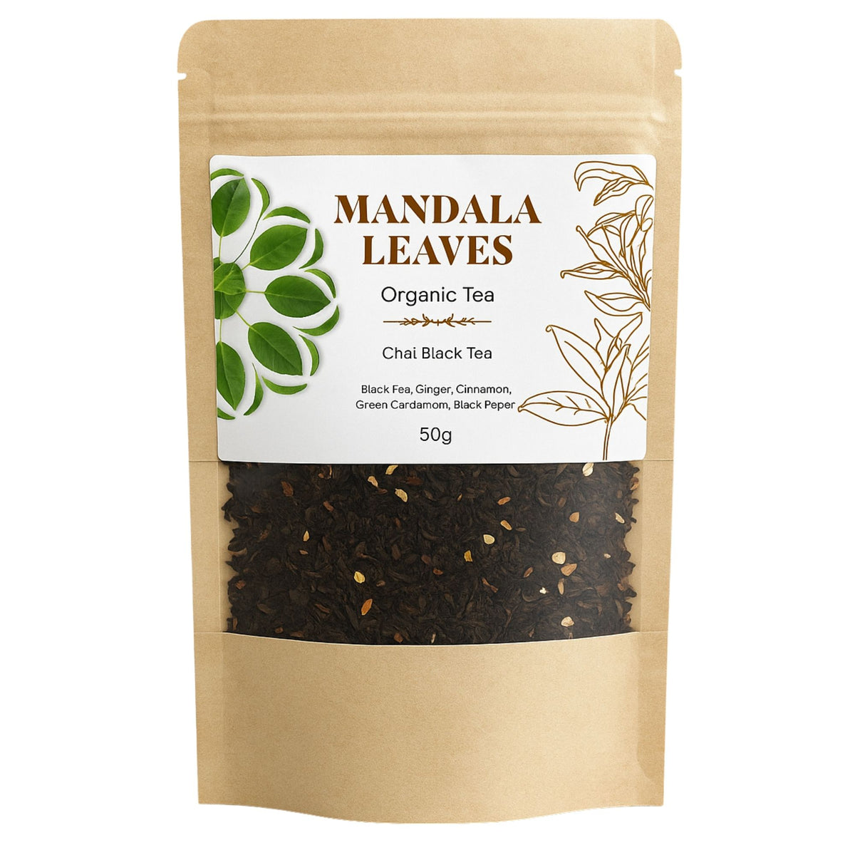50 g de thé chai noir bio