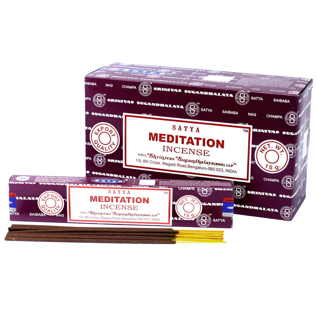 Bâtonnets d'encens Satya 15 g - Méditation
