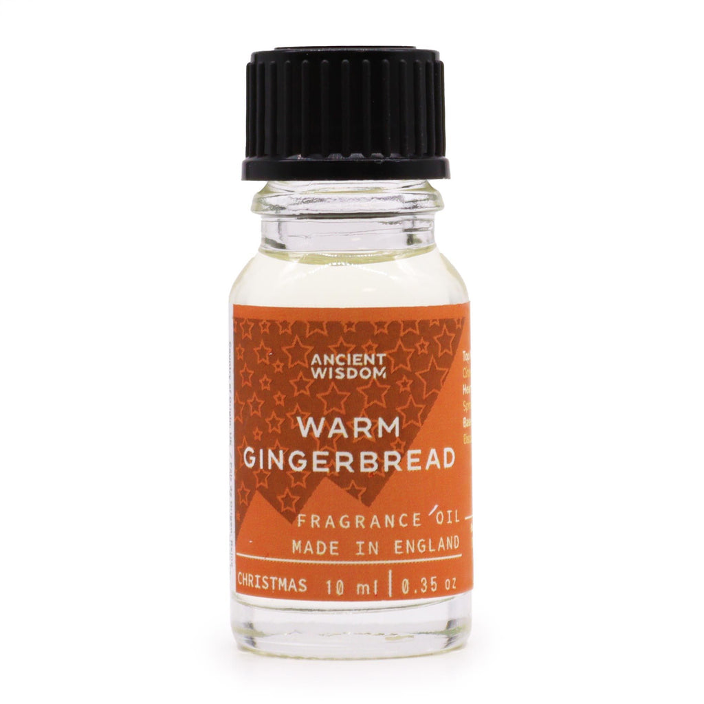 Huile parfumée 10 ml - Biscuit au pain d'épice chaud
