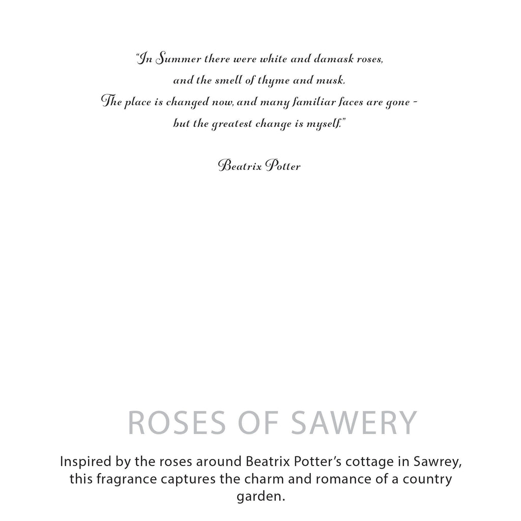 Bougie botanique en cire de soja – Roses de Sawrey – Agnes + Cat