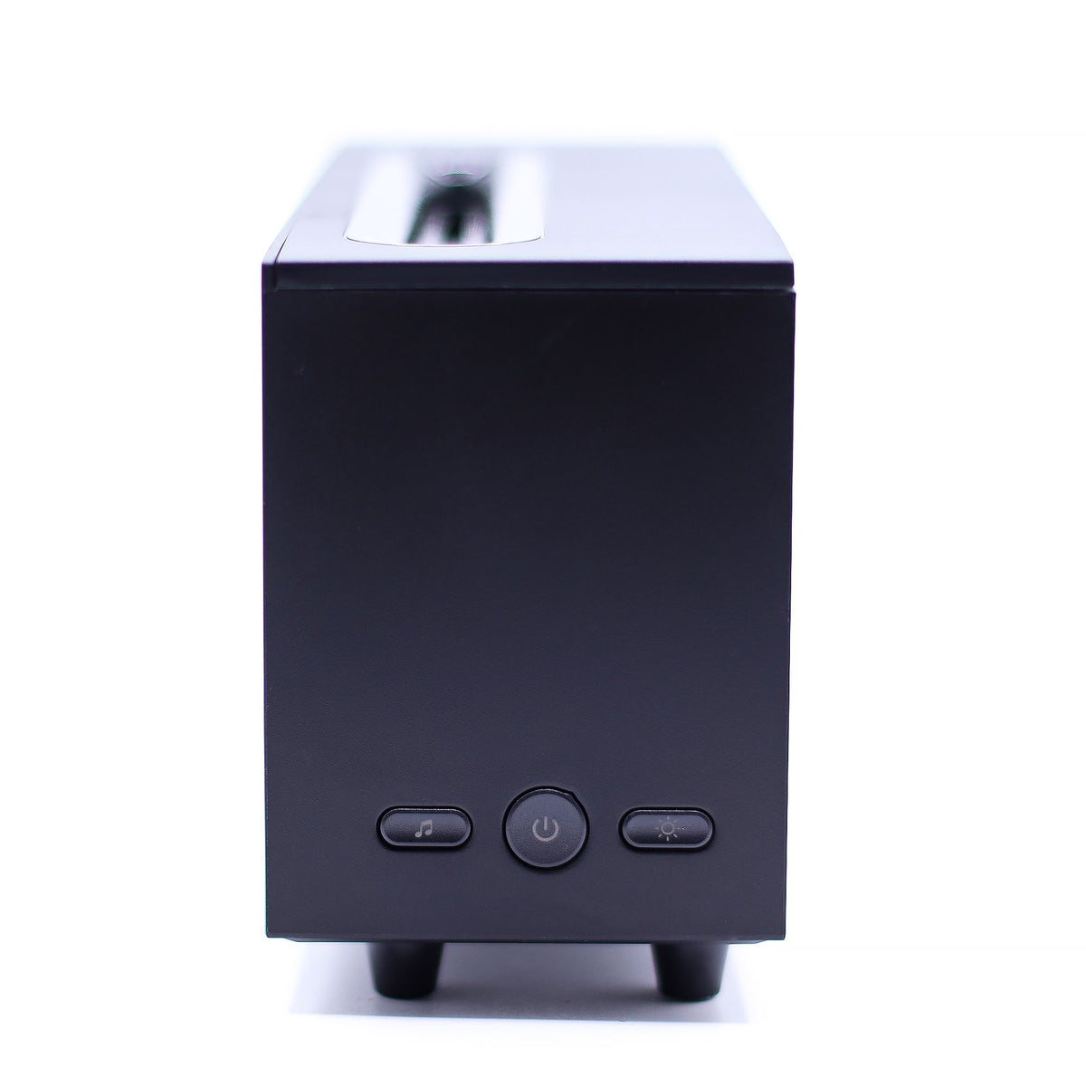 Diffuseur d'arômes avec effet flamme et chants d'oiseaux - USB noir - Couleurs changeantes