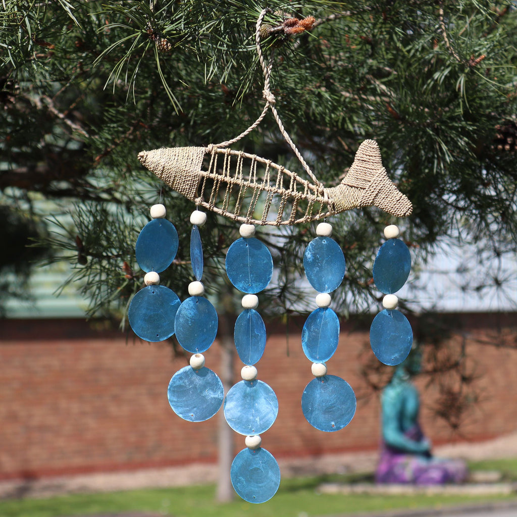 Poisson sur une ficelle et Blue Drop