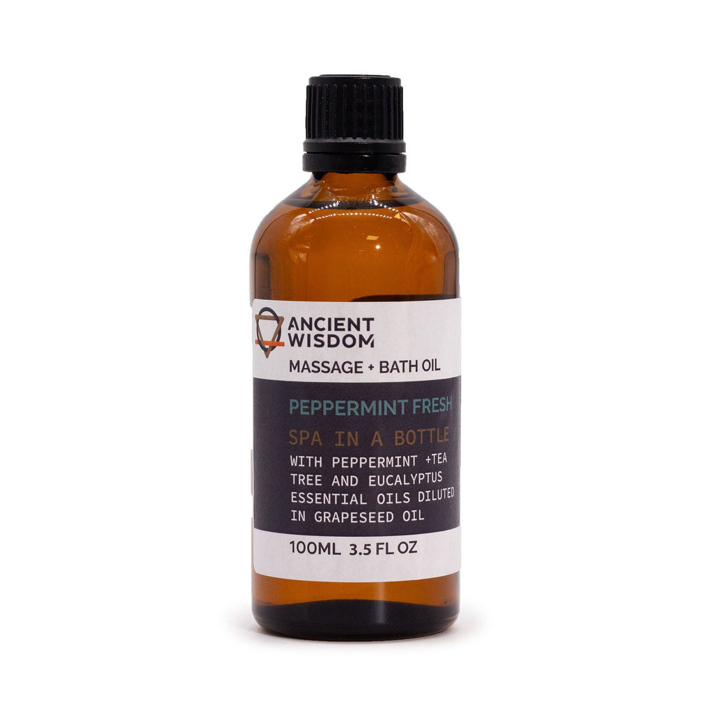 Huile de massage 100 ml - Menthe fraîche