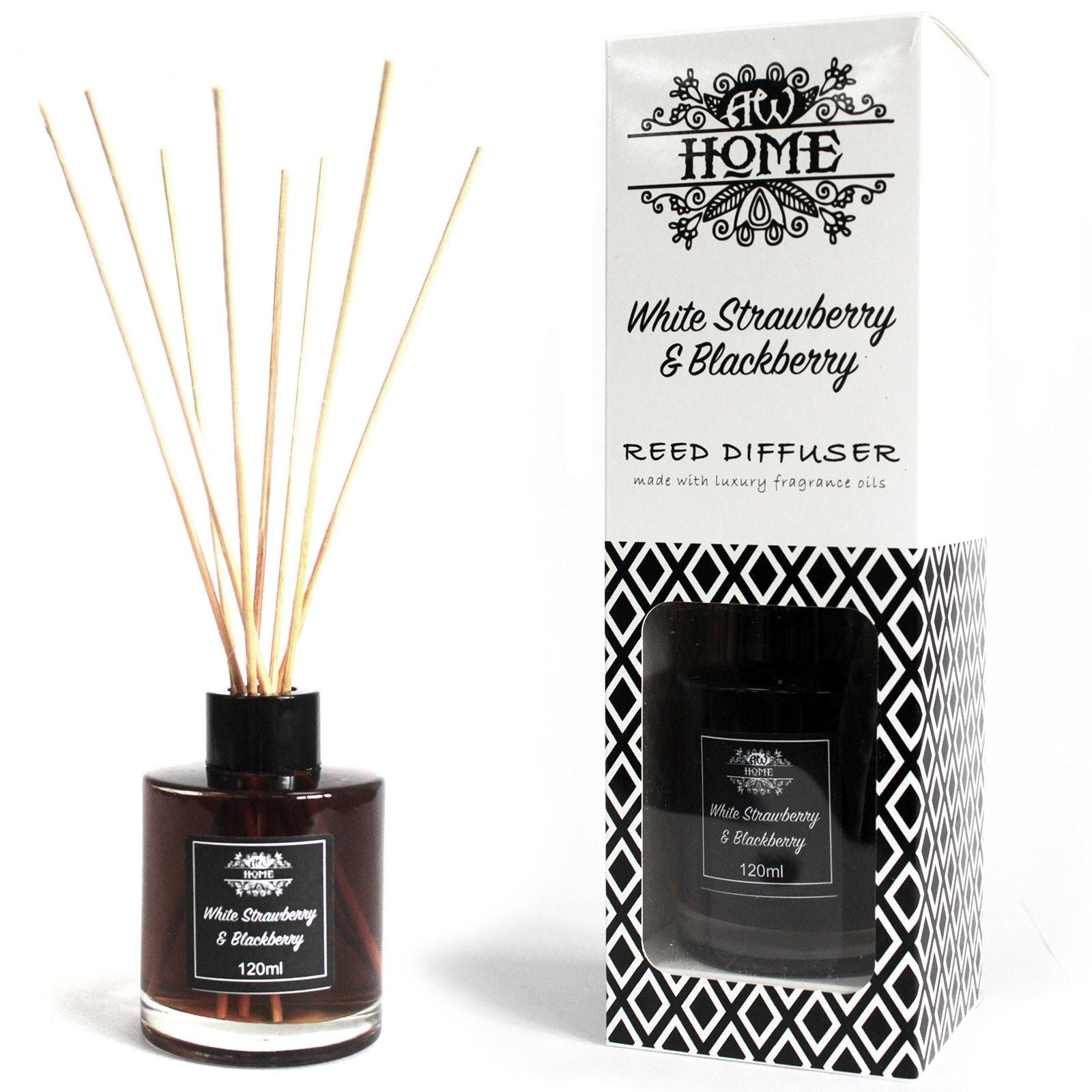 Diffuseur aromatique 120 ml - fraise blanche et framboise