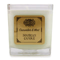 Bougie en cire de soja - Concombre et menthe