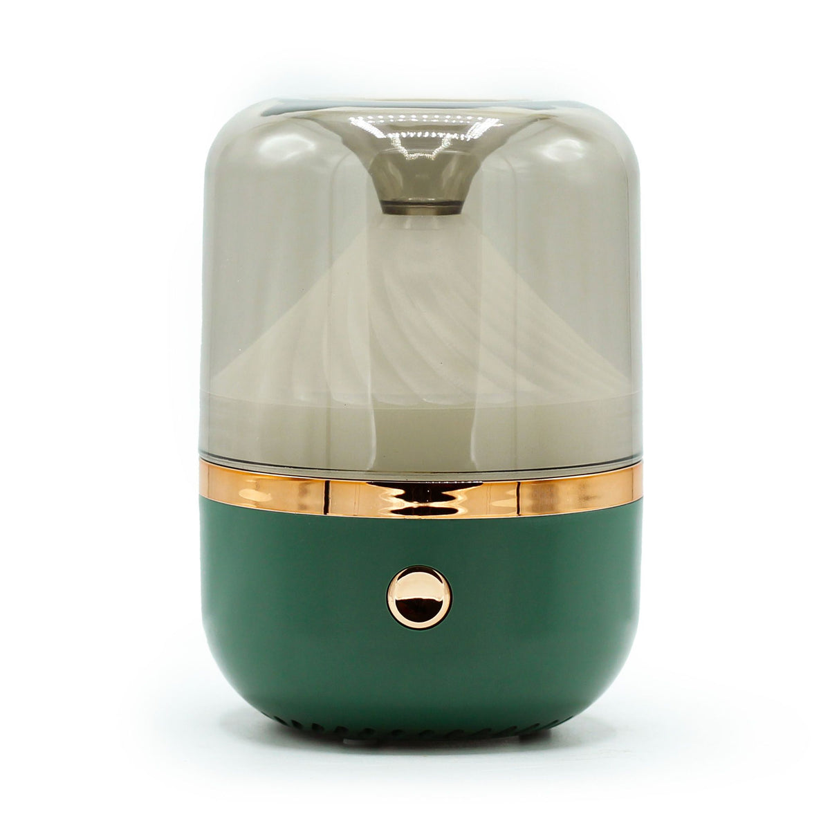 Diffuseur d'arômes vert et bronze - USB - Changement de couleur