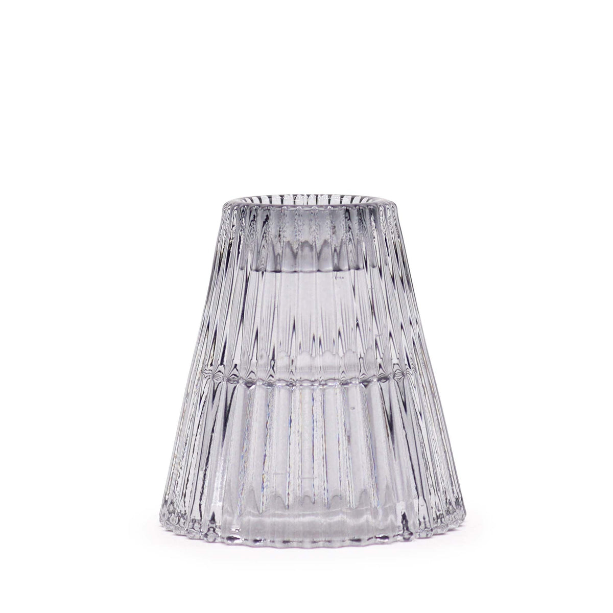 Porte-bougie réversible pour table/thé - Gris nuit