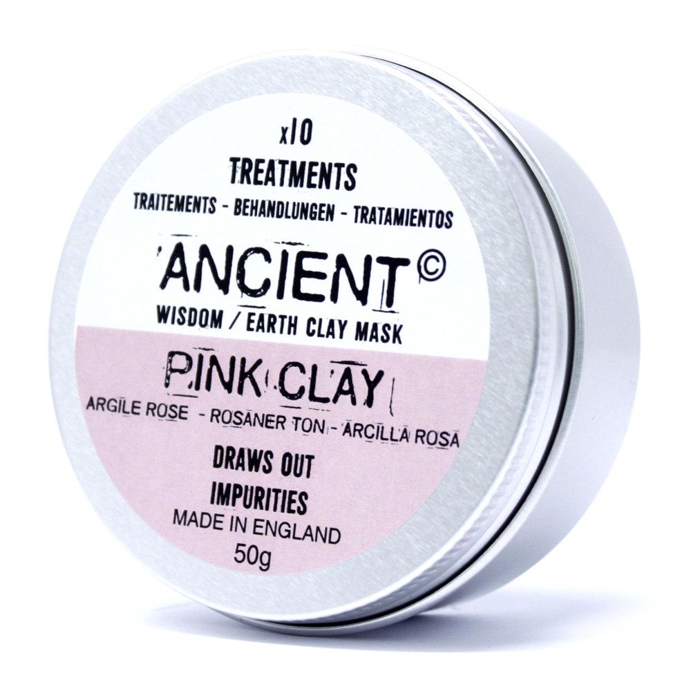 Masque visage à l'argile rose 50 g
