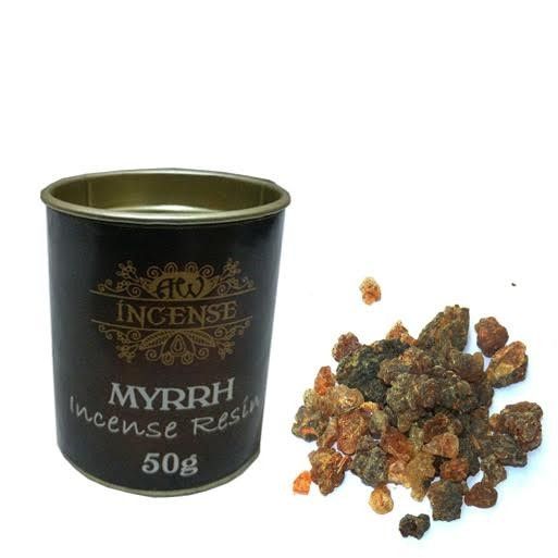 50 g de résine de myrrhe