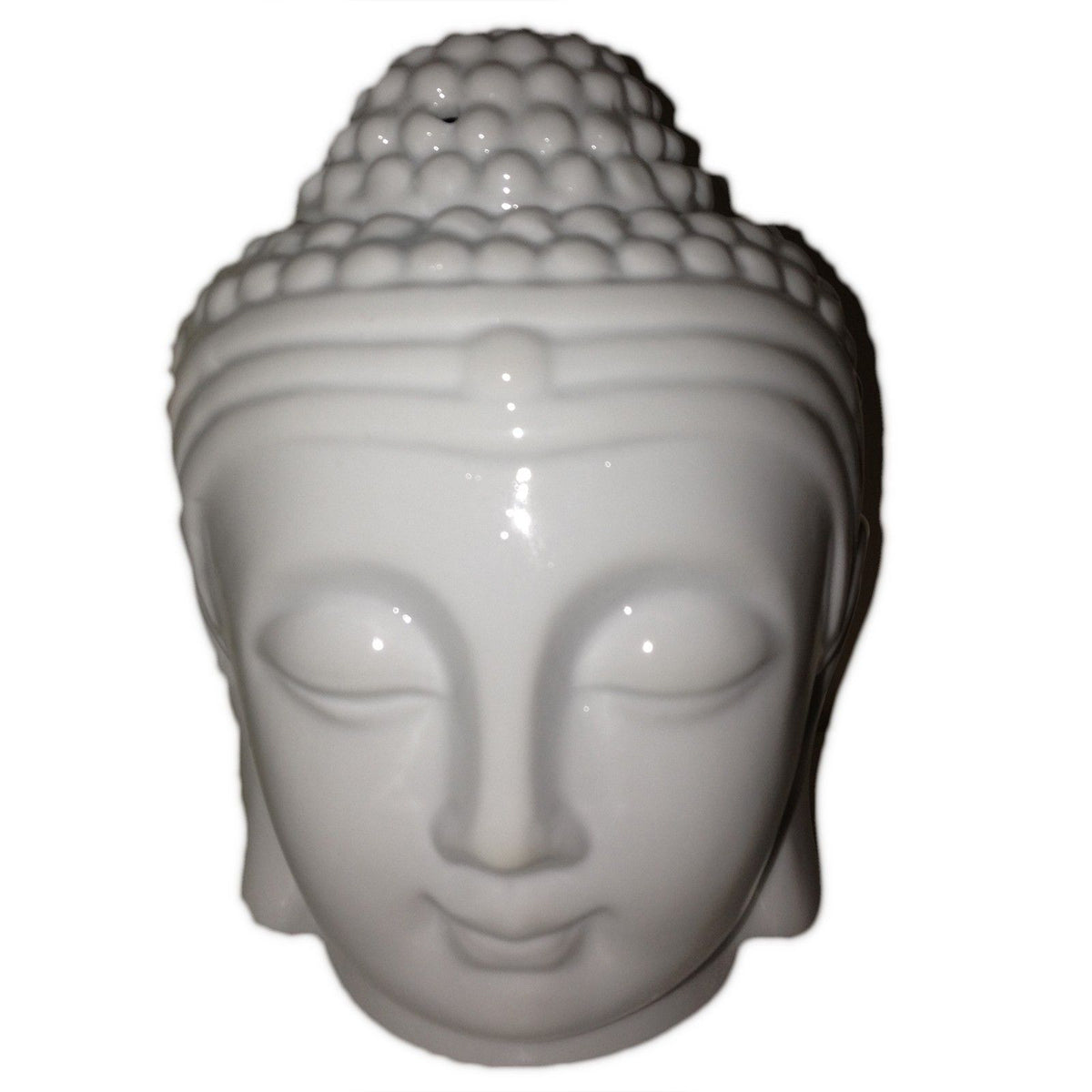 Brûleur de parfum - Bouddha blanc