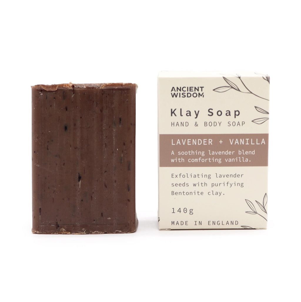 Savon à l'argile - Lavande et vanille