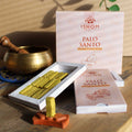 Lot de 15 briques d'encens naturelles et brûleur - Palo Santo