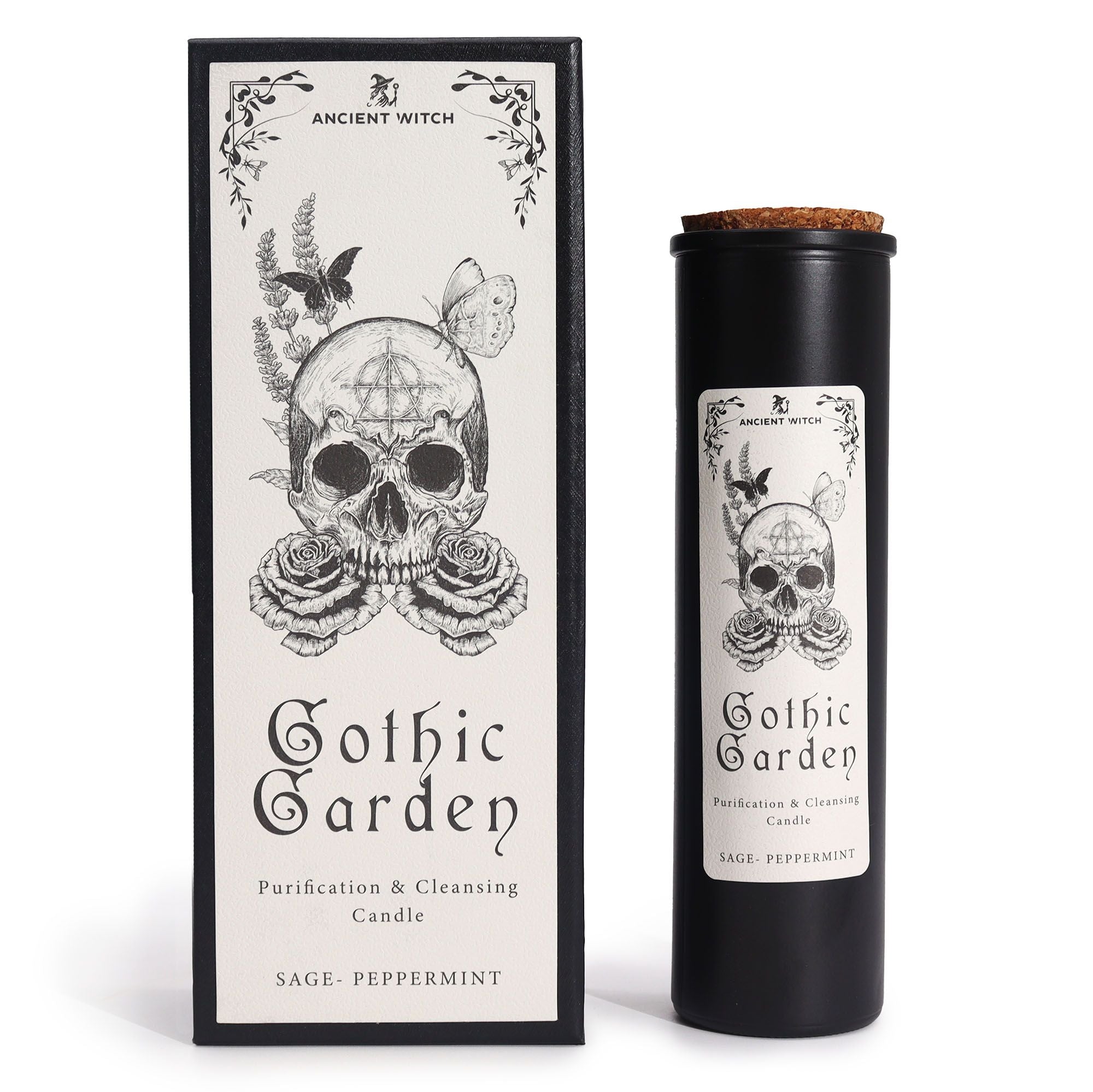 Bougies purificatrices des anciennes sorcières - Jardin gothique