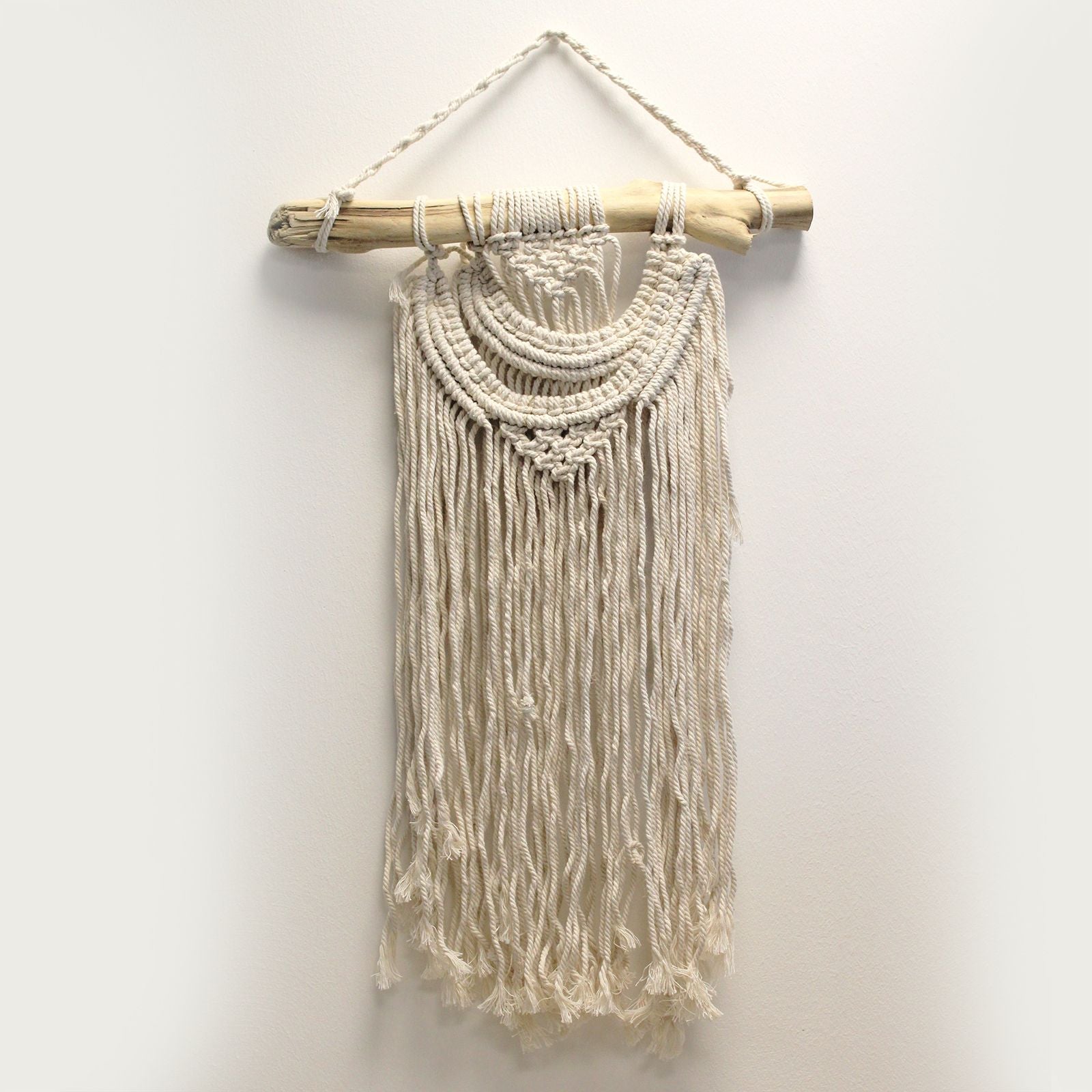 Tapice de Macramé - Tres olas