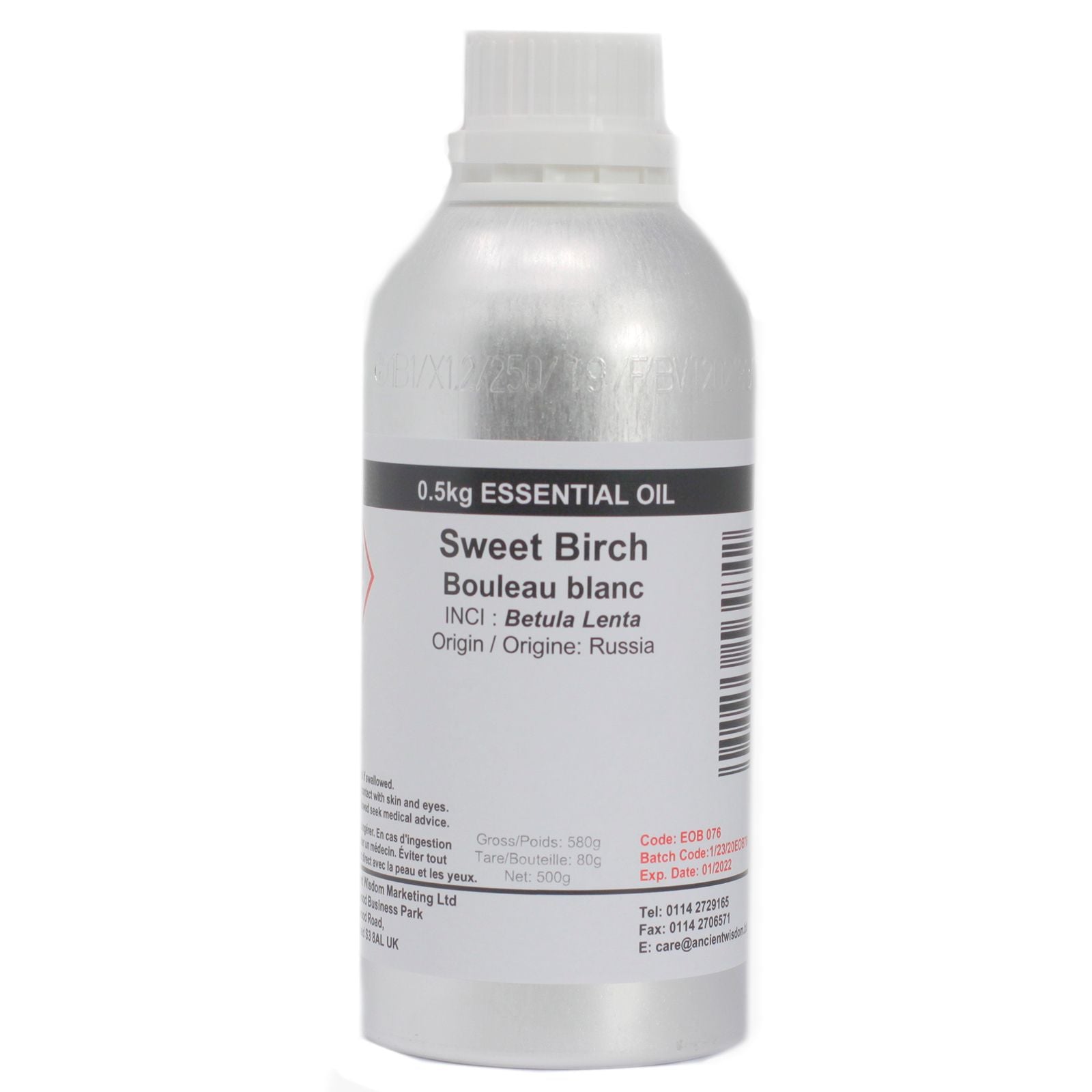 Huile essentielle 500 ml - Bouleau blanc