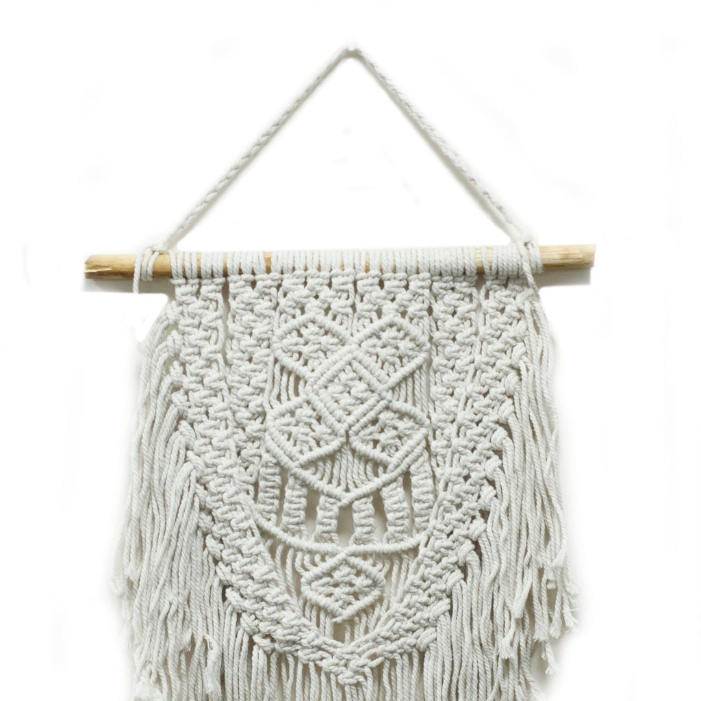Tapisserie en macramé - Abondance