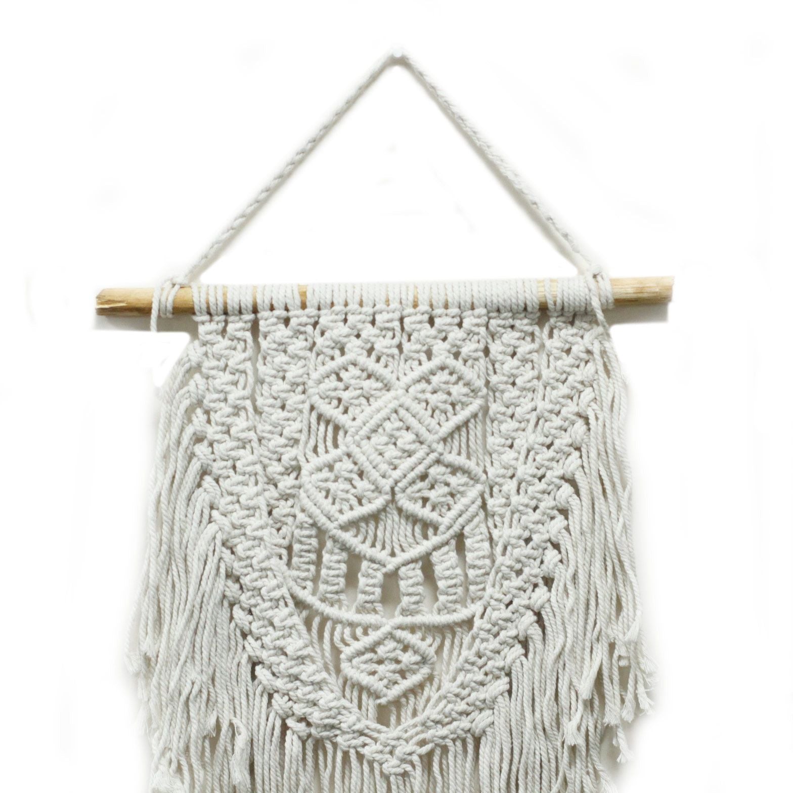 Tapisserie en macramé - Abondance
