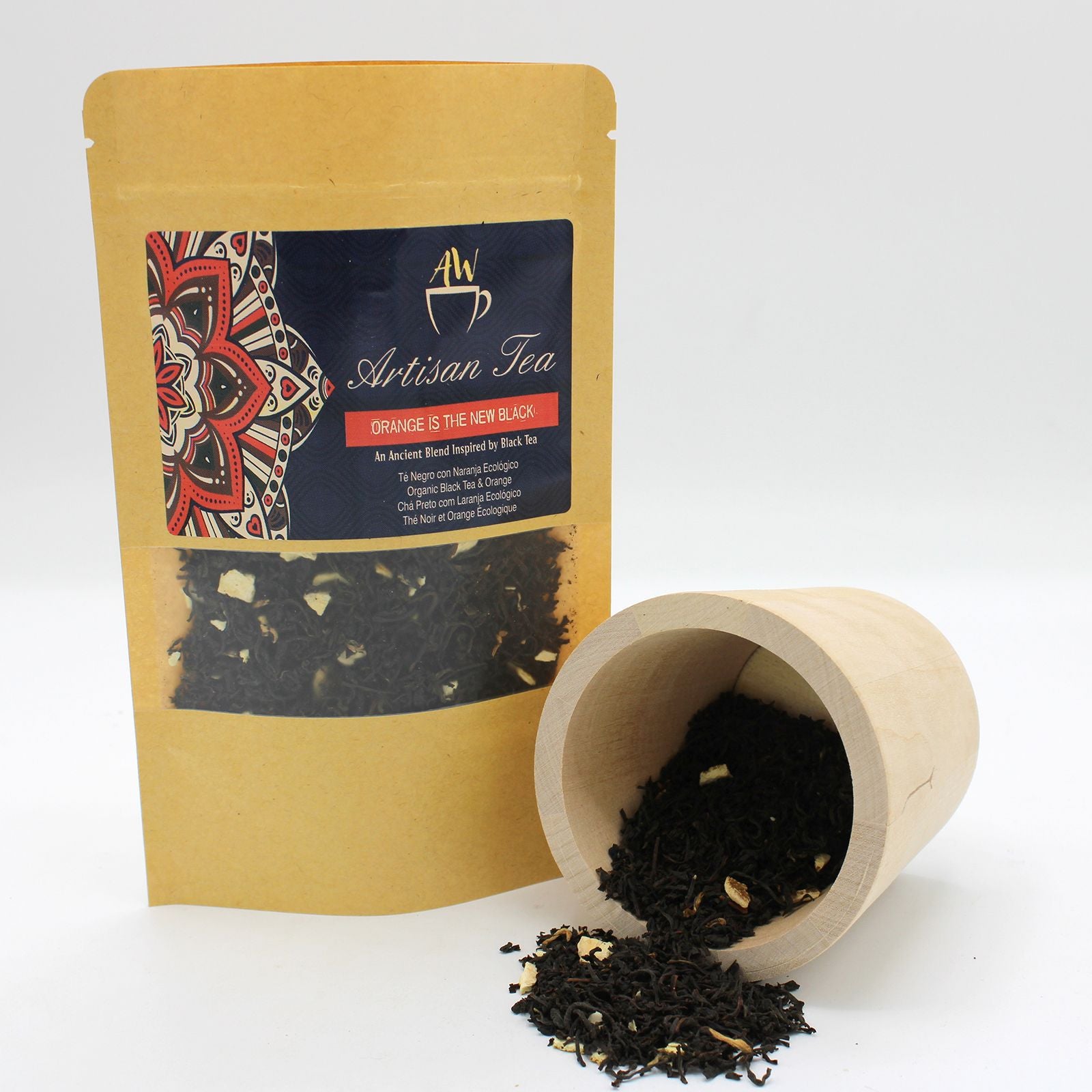 50 g de thé noir bio à l'orange