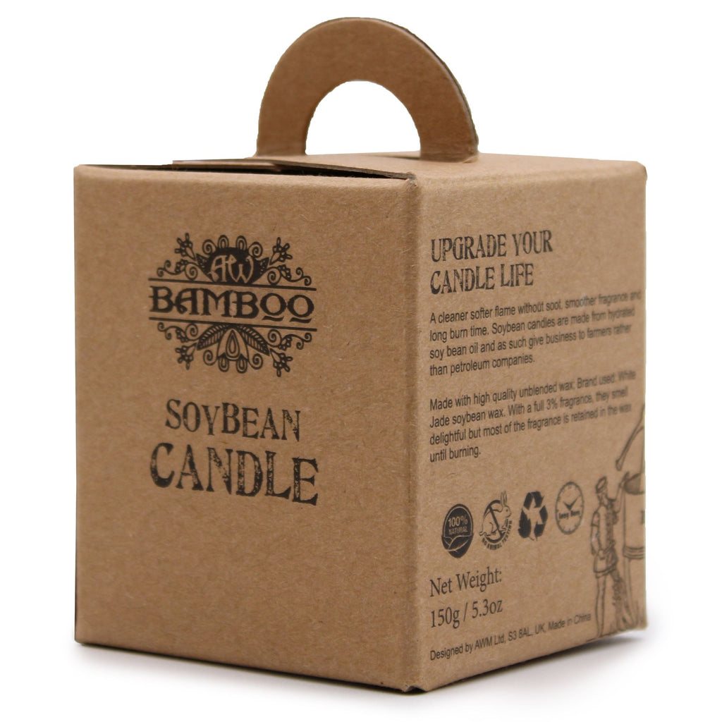 Bougie en cire de soja - Poudre de talc