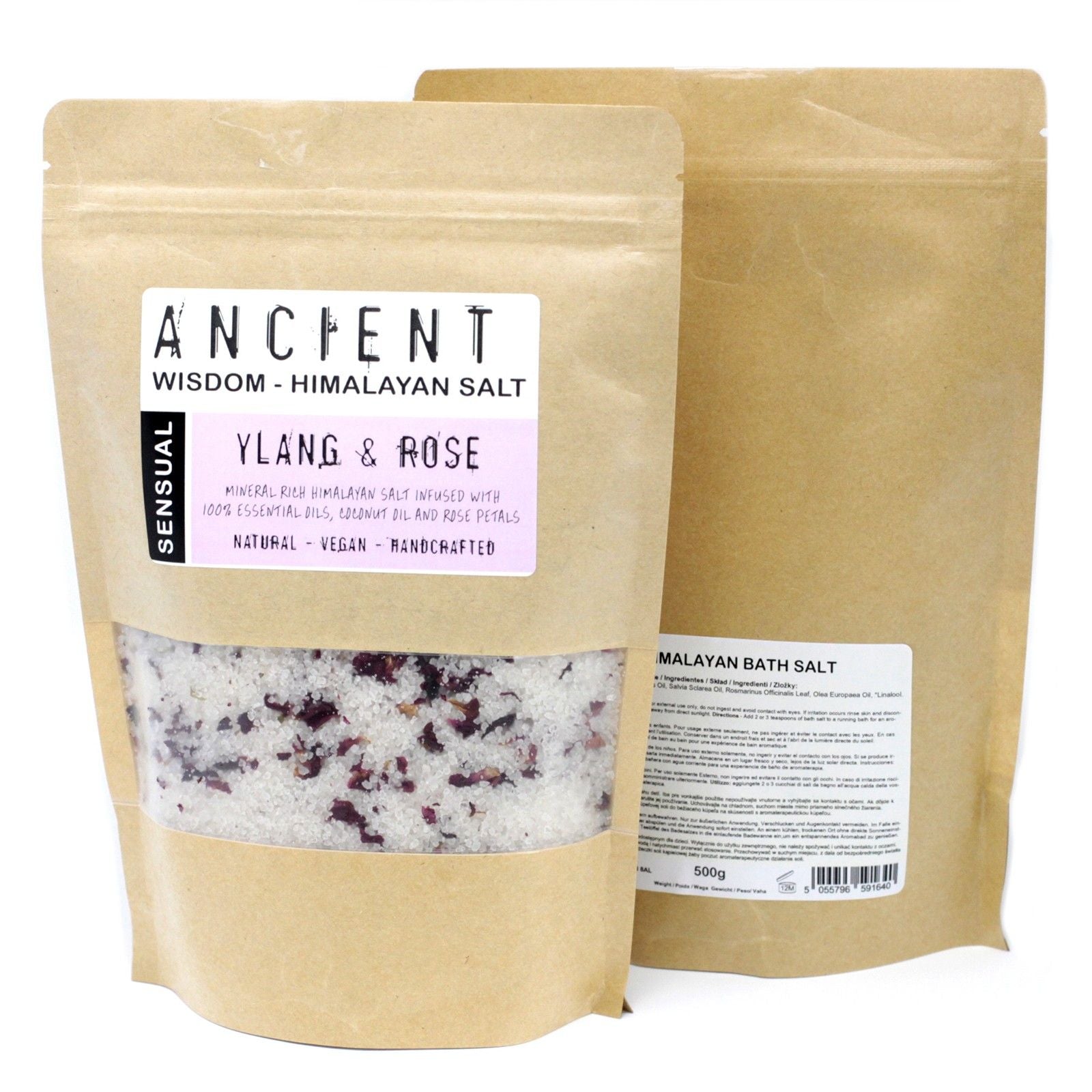 Sels de bain de l'Himalaya - 500 g - Sensuels
