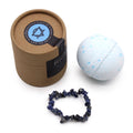 Bombe de bain avec bracelet en sodalite