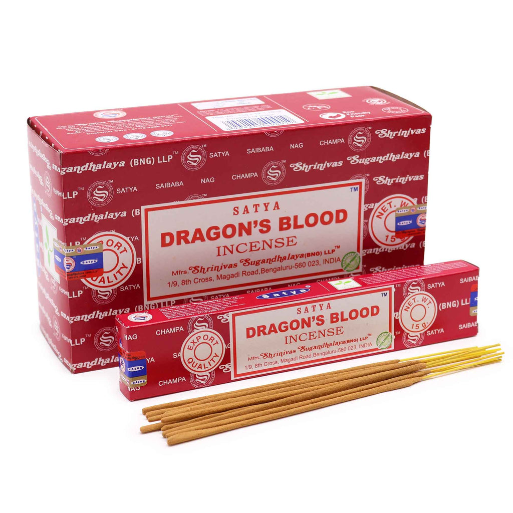 Bâtonnets d'encens Satya 15 g - Sang de Dragon