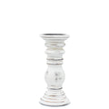 Bougeoir classique - Blanc - 23 x 10 cm - Petit