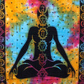 Couette simple en coton - Chakra de Bouddha