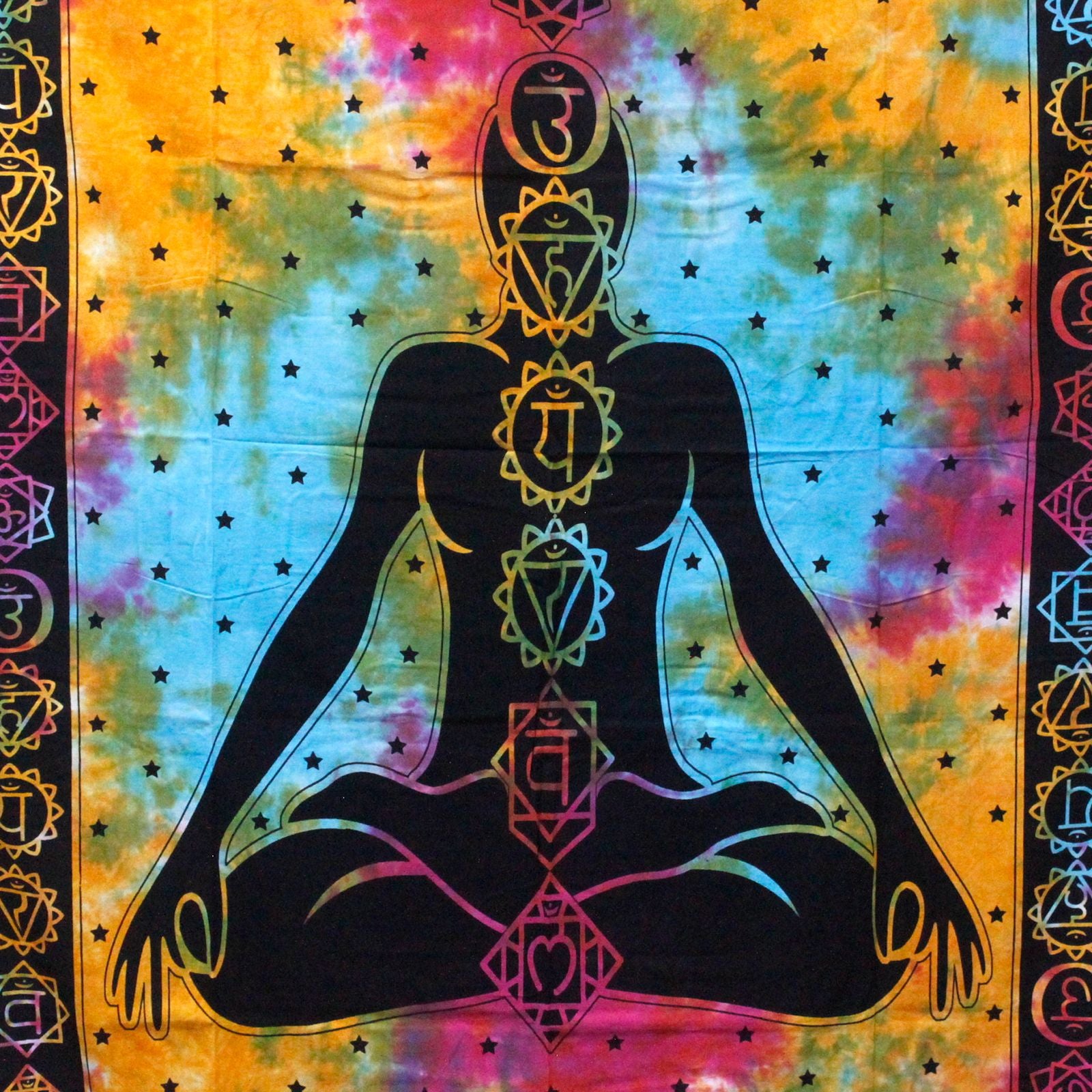 Couette simple en coton - Chakra de Bouddha