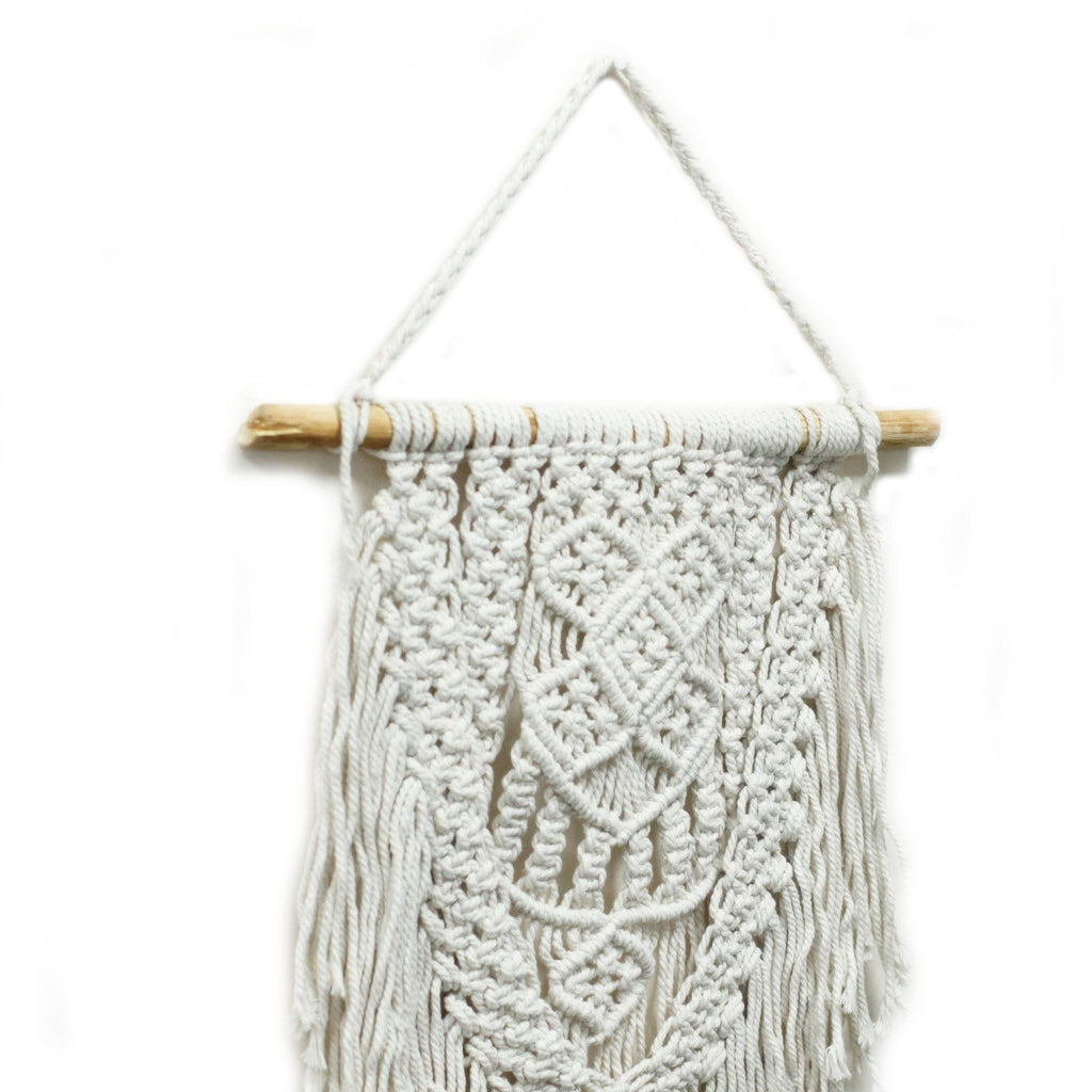 Tapisserie en macramé - Abondance