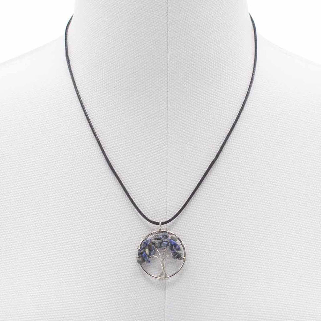Pendentif Arbre de Vie - Sodalite