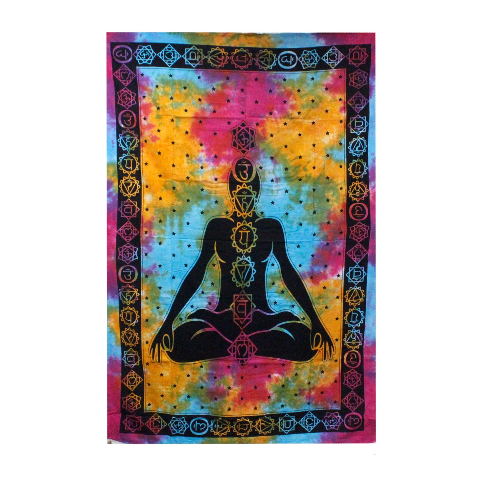 Couette simple en coton - Chakra de Bouddha