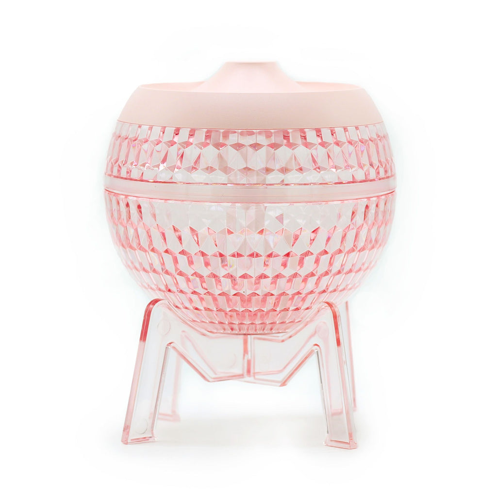 Diffuseur Mondo Planet rose - USB - Changement de couleur (lumière vers le bas)