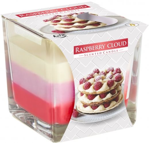 Bougie Rainbow Jar - Nuage de framboise
