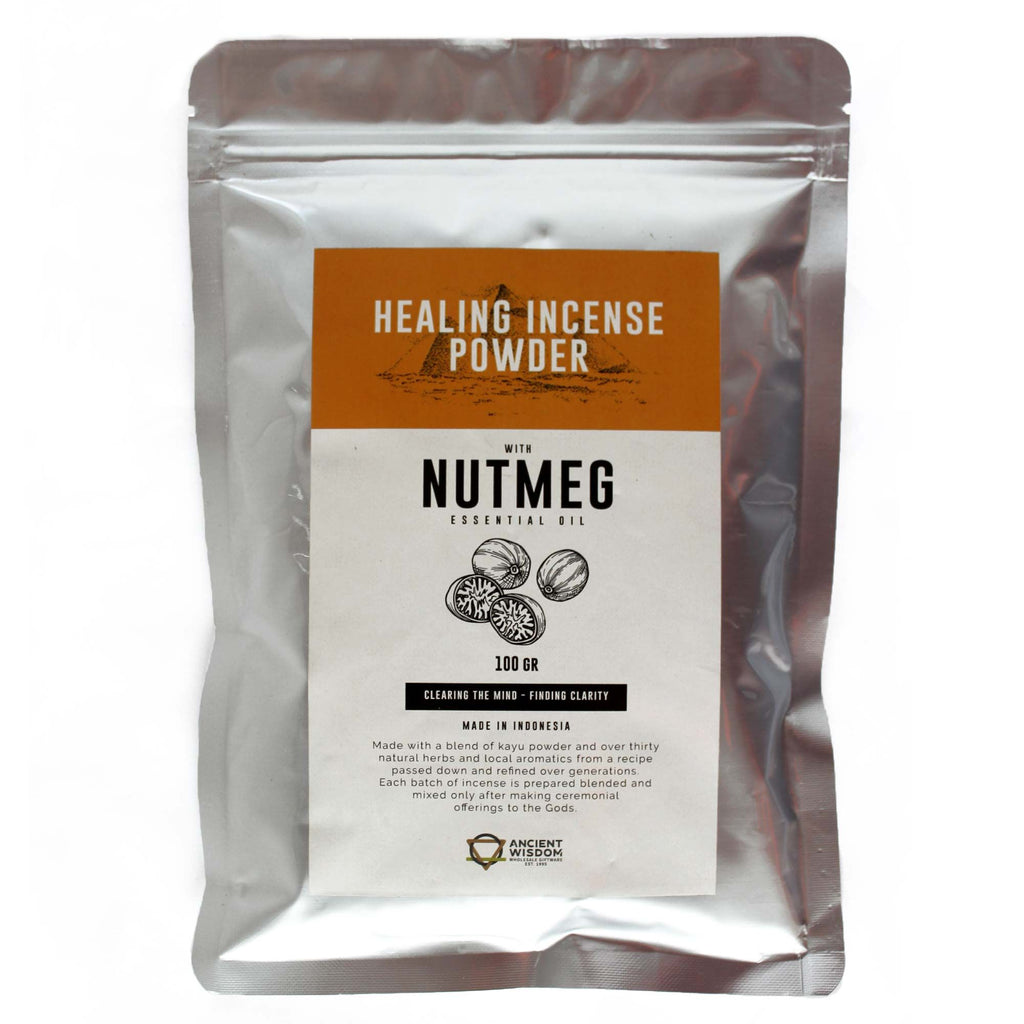 Encens en poudre aux vertus curatives - Noix de muscade 100 g