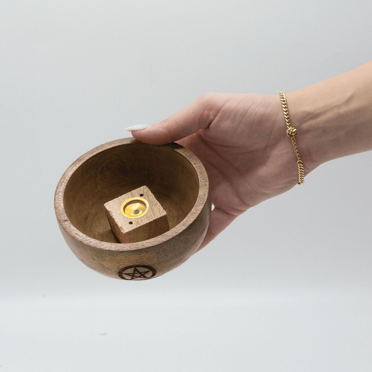 Petit objet rituel Portaincienso 11x6.cm - (asst esoteric)