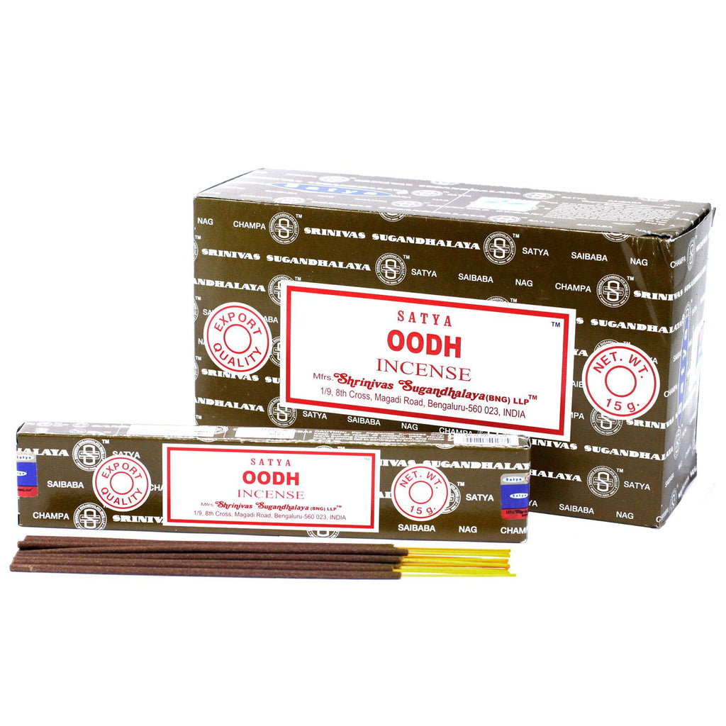 Bâtonnets d'encens Satya 15 g - Oodh