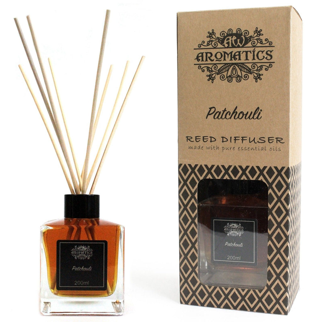 Diffuseur à bâtonnets d'huiles essentielles - Patchouli