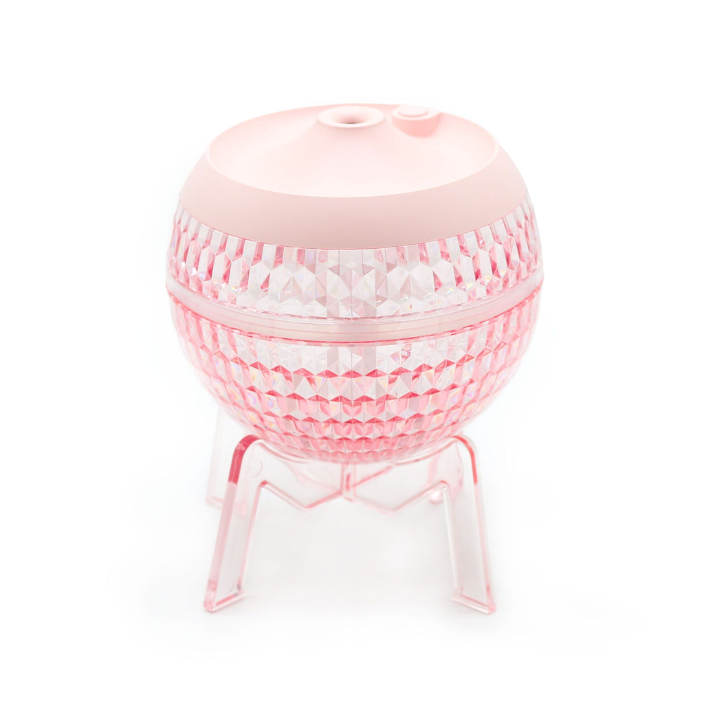 Diffuseur Mondo Planet rose - USB - Changement de couleur (lumière vers le bas)