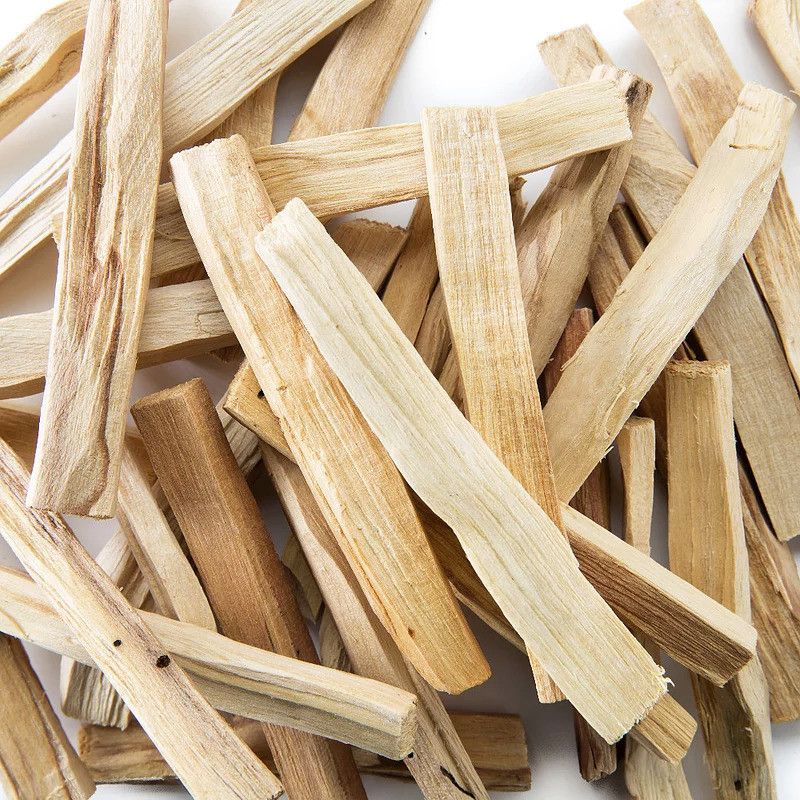 Bâtonnets de Palo Santo vert (50 g), 5 à 8 bâtonnets