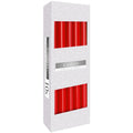 Bougies coniques rouges