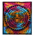 Couette double en coton + tapisserie - Hamsa