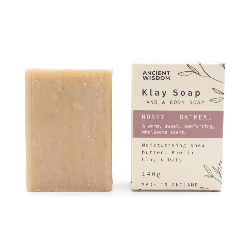 Savon à l'argile - Miel et avoine