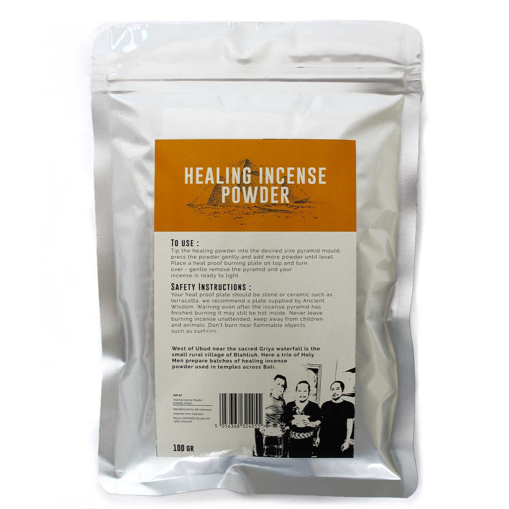 Encens en poudre aux vertus curatives - Noix de muscade 100 g
