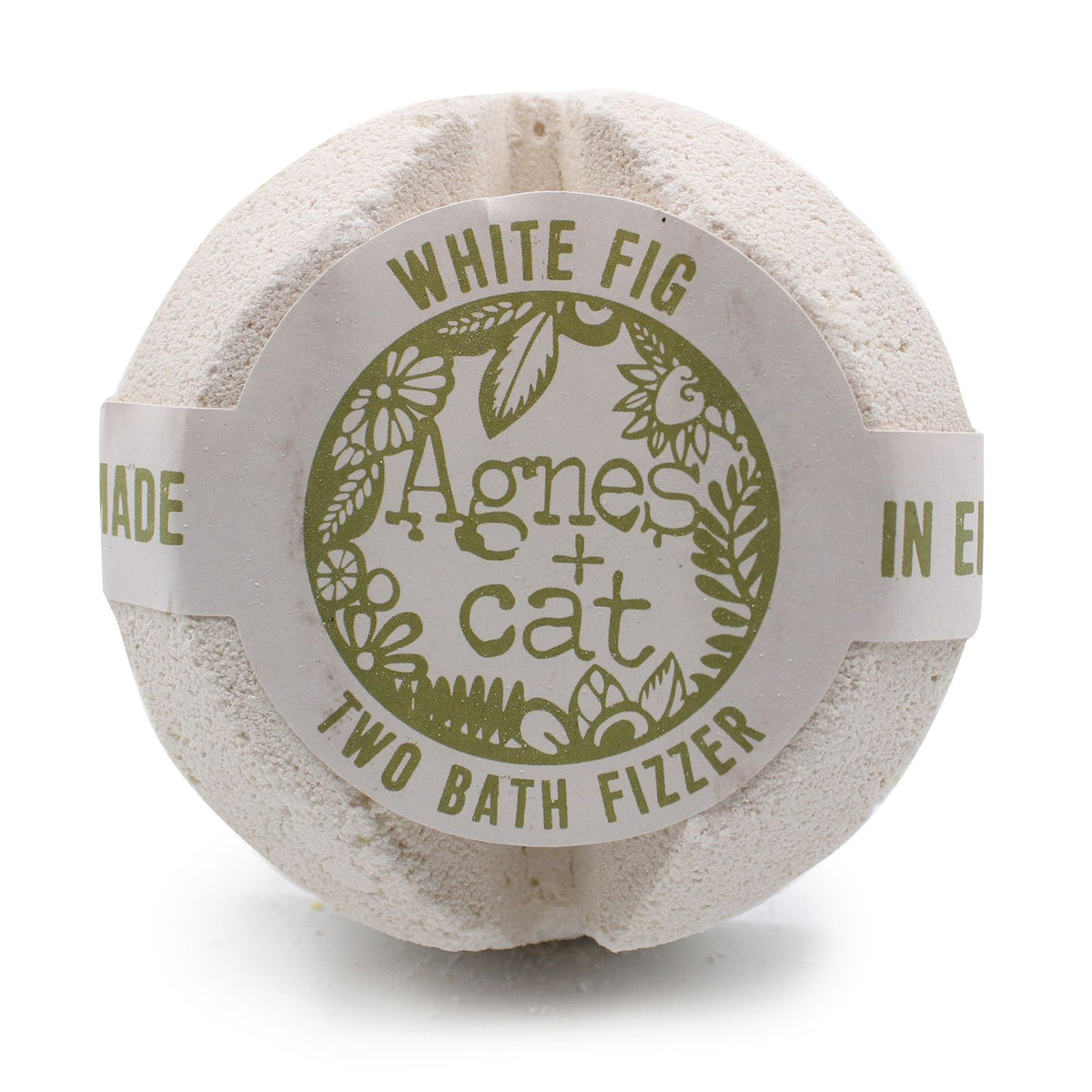Galet de bain effervescent – Figue blanche – Agnes + Cat
