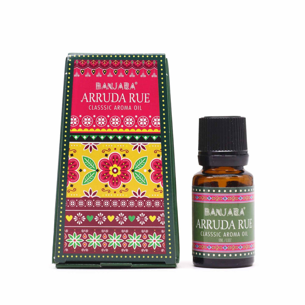 Huile parfumée Banjara Inde 10 ml - Arruda Rue