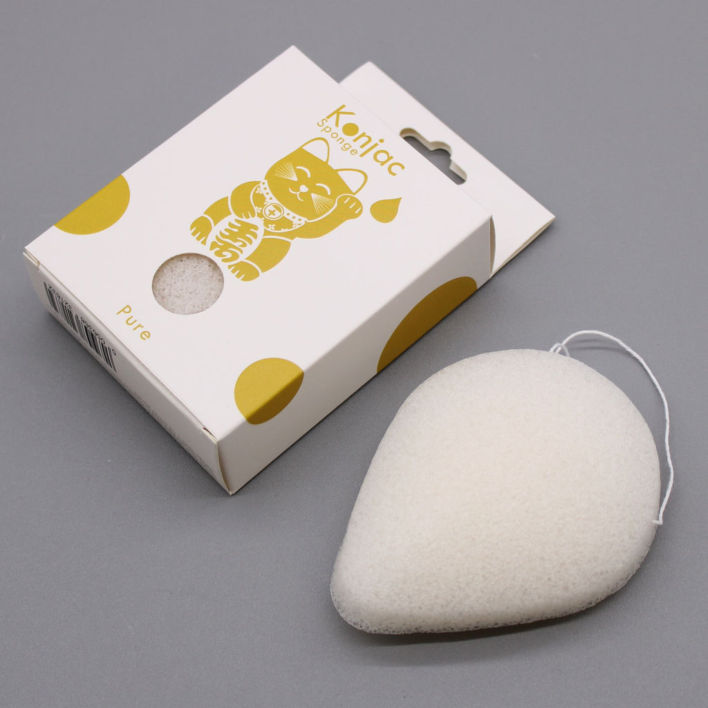 Éponge faciale Konjac - Naturelle - Pour peaux sensibles