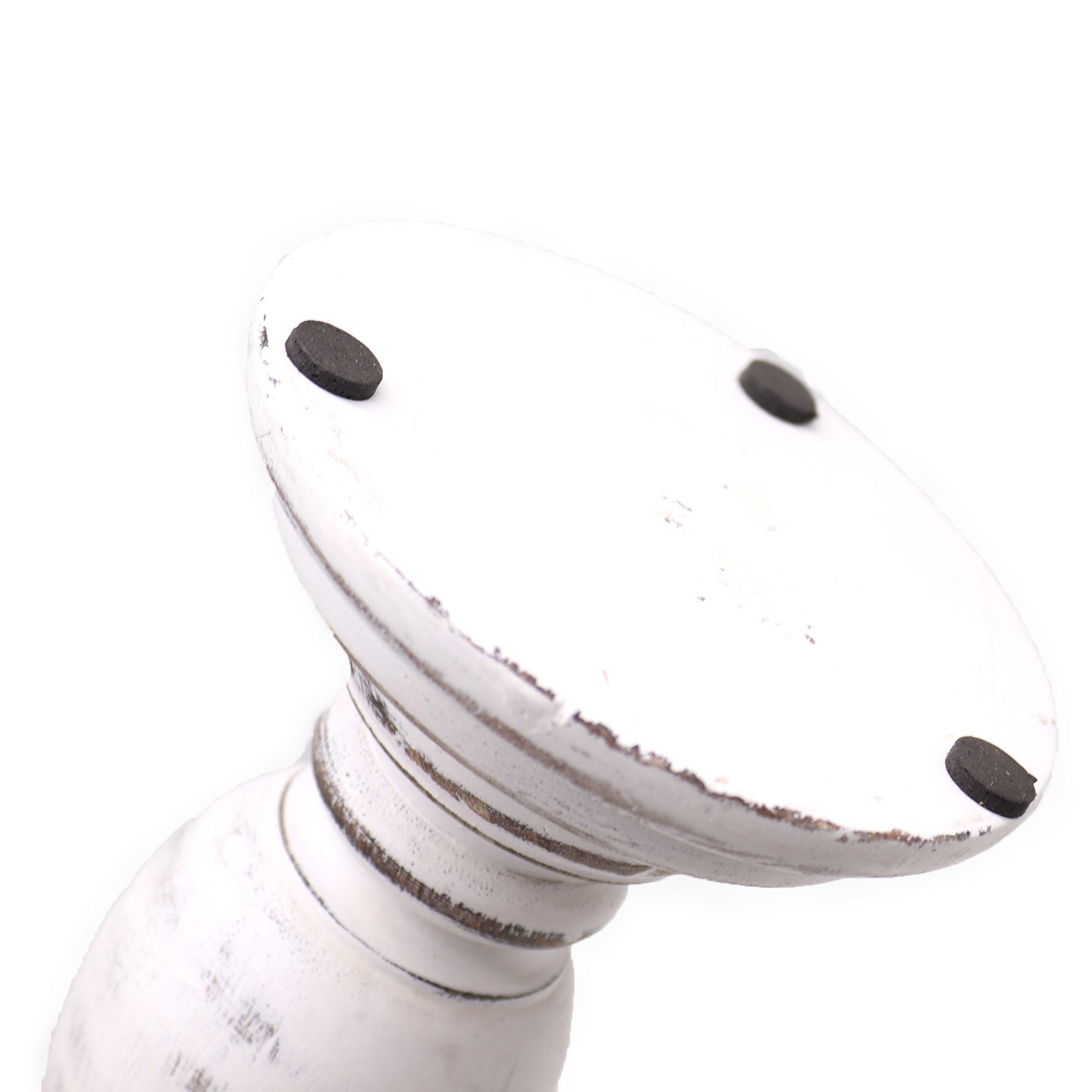 Bougeoir classique - Blanc - 30 x 10 cm - Moyen