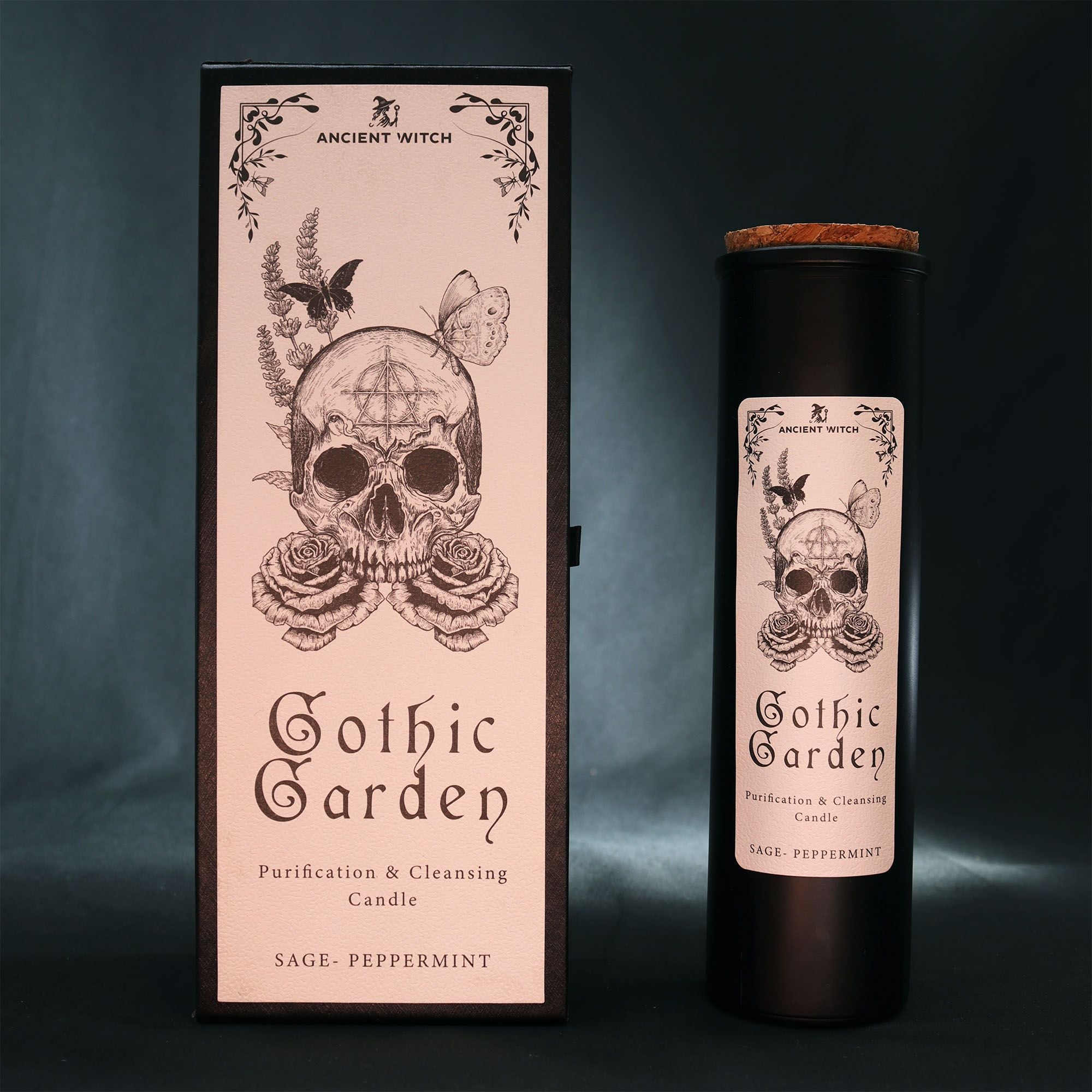 Bougies purificatrices des anciennes sorcières - Jardin gothique
